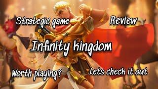 Infinity Kingdom Review is it worth playing? Epic immortal Cleopatra #infinitykingdom #mobilegaming