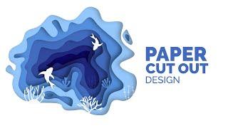 Create Paper Cut Out Design  in Inkscape