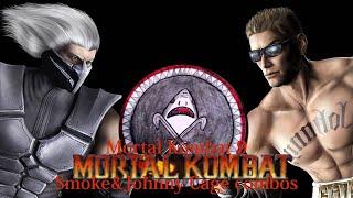 Mortal Kombat 9: Smoke&Johnny Cage combos by: Haider Terrafaux