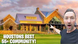 Houston Texas 55+ Community with Golf and Lake Marina! [Chambers Creek, Willis Tx]