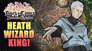 Black Clover: Phantom Knights | Heath - Wizard King Difficulty!