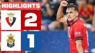 CA OSASUNA 2 - 1 UD LAS PALMAS | HIGHLIGHTS LALIGA EA SPORTS