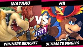 Sumapa 160 - wataru (Bowser) Vs. Hii (Banjo Kazooie) Smash Ultimate - SSBU