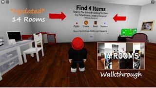 ROBLOX - Escape Room [NEW!] - Walkthrough (All 14 Rooms)