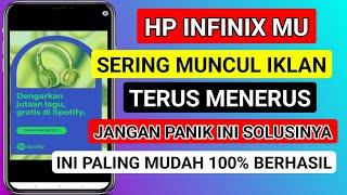 CARA MENGHILANGKAN IKLAN MEMBANDEL DI HP INFINIX , blokir iklan di hp infinix