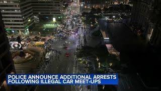 Additional arrests made in connection with chaotic car meetups in Philadelphia