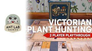 Botany Board Game | Playthrough | 2 Players