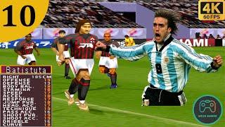 Master League - Winning Eleven 2002 - AC Milan #10 || Duckstation PS1 on PC  Full Game [4K60]