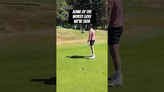 Some of the WORST golf we’ve seen! Scotland Rugby Star Adam Hastings 3 Hole challenge! #rugbyplayer