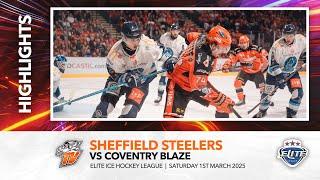 Sheffield Steelers v Coventry Blaze - 1st March 2025