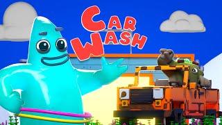 Kup-Kup's Car Wash | Vavaloo Kids Songs