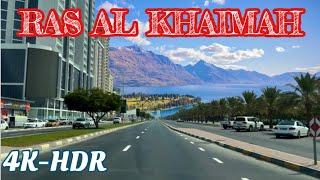 Ras Al-Khaimah - Downtown || Driving in city - Rak Tour  مدينة رأس الخيمة