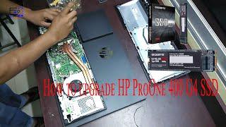 HP ProOne 400 G4 upgrade | M.2 Nvme  #SSD