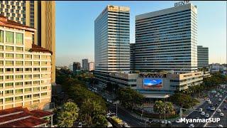 Yangon skyline 2025 Hotel Sedona Myanmar Plaza. All new videos