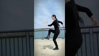 母女练功 练功 日常练功 中国传统武术 中华武术