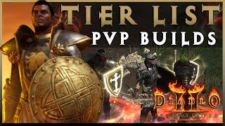 Tier List for PvP in Diablo 2 Resurrected