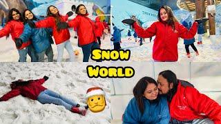 Bindass Kavya In Snow World 2023 Hyderabad Park with Her Girls Gang Lots of Fun Behoshi ka natak