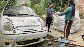 Bought back her junked Matis car. Can the girl fix it? The repair mechanic