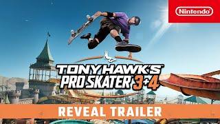 Tony Hawk's Pro Skater 3 + 4 – Reveal Trailer – Nintendo Switch