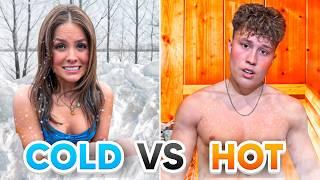 Hot Vs Cold - Fire and Ice Challenge!