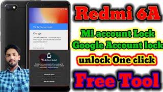 Redmi 6A Mi account Lock & Frp Lock Remove Free Tool @GSMHEMANT