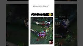 you get a team fight.. you get..