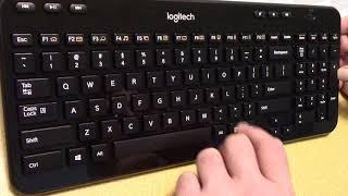 Logitech Wireless Keyboard K360 Open Box