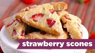 Strawberry Scones BONUS Episode! Gluten Free Recipe - Mind Over Munch