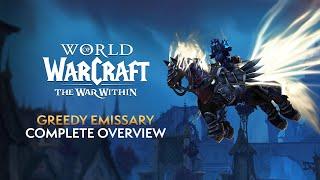 The Greedy Emissary Event Returns: NEW Rewards, Mount, Transmog & More!