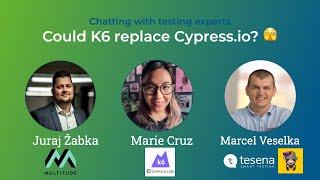 K6 for (not only performance) test automation? | Chatting with Marie Cruz and Juraj Zabka