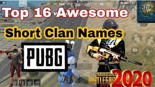 Part1 | Pubg Clan Names Ideas:Top 15+ Awesome Short Pubg Clan Names | Pubg Lite Clan Names