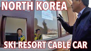 North Korea Ski Resort Cable Car