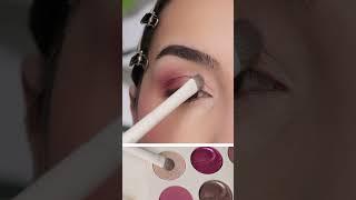 Soft pinky mauve eyeshadow look tutorial using the Morphe Love Byte eyeshadow palette