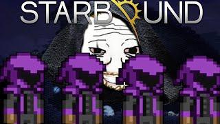 A Cult has taken over my Starbound Multiplayer Server | Frackin Universe