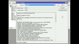 Upgrading MikroTik RouterOS and Firmware using Winbox