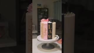  GRADUATION BOOK CAKE| #cakeshorts #graduationcake #graduation #cakedecoration