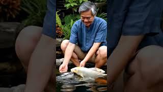 POV: When Your Koi Fish Recognizes You and Trusts You Completely. #koi