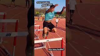 How many hurdles?/Anmol chaudhary#indianarmy #soldier #fauji