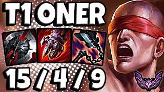 T1 Oner Lee Sin vs Kindred [ Jungle ] Ranked Master EUW 