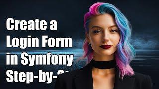 Creating a Simple Login Form in Symfony: Step-by-Step Guide