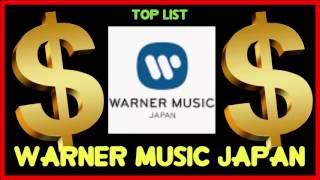 How much does Warner Music Japan make on YouTube 2016