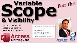 Variable Scope & Visibility in Microsoft Access VBA (Public, Private, Dim, Global, etc.)