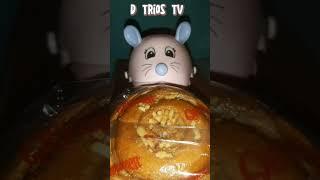 Yummy Cinnamon Roll with Toy #trending #fun #sounds #viral #shorts #toys #candy #food #satisfying