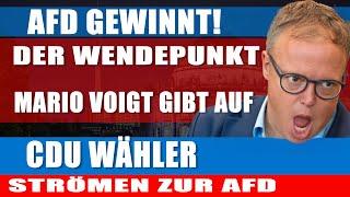  AfD zerreißt Mario Voigt! CDU-Wähler strömen zur AfD – Altparteien Am Abgrund!