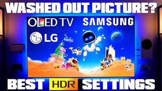 Astro Bot PS5 - Washed Out Picture?  Best HDR Settings For LG & Samsung OLED TV's