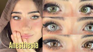 ANESTHESIA LENSES| PERFECT FOR DARK EYES | ADDICT LOLITE, BLUE, FONESTA