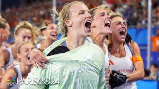 Netherlands secures first-ever hockey OLYMPIC SWEEP with win over China | Paris Olympics