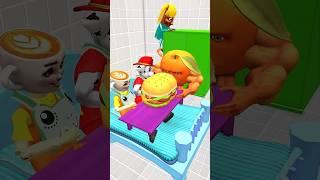 Tung Tung Sahur & Udin Din Dun Cooked Breakfast for Marshall & Cappuccino #pawpatrol #funny #donuts