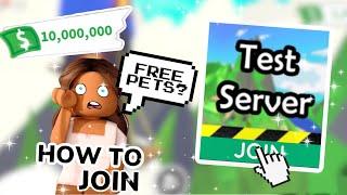 HOW TO JOIN THE ADOPT ME TEST SERVER | ADOPT ME ROBLOX (2021)