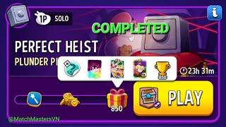 Plunder Pirates Swap Freely 850 Score | Perfect Heist Solo Chalenge | Match Masters